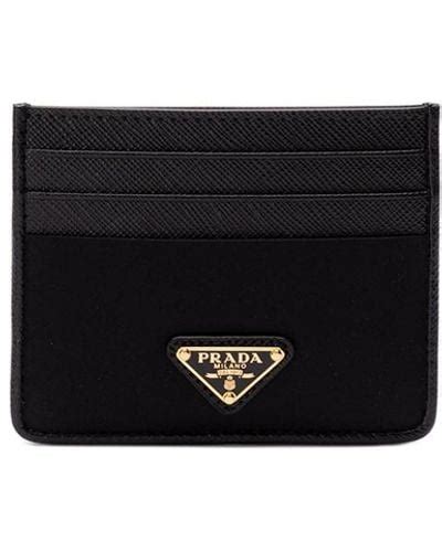 white prada card holder|Prada nylon cardholders.